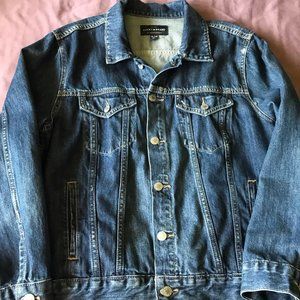LUCKY BRAND The Tomboy Trucker denim jacket- sz XL